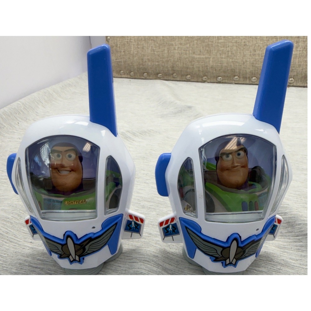 Disney Toy Story Buzz Lightyear Walkie Talkies eKids TS-207 Set of 2 Space Toys